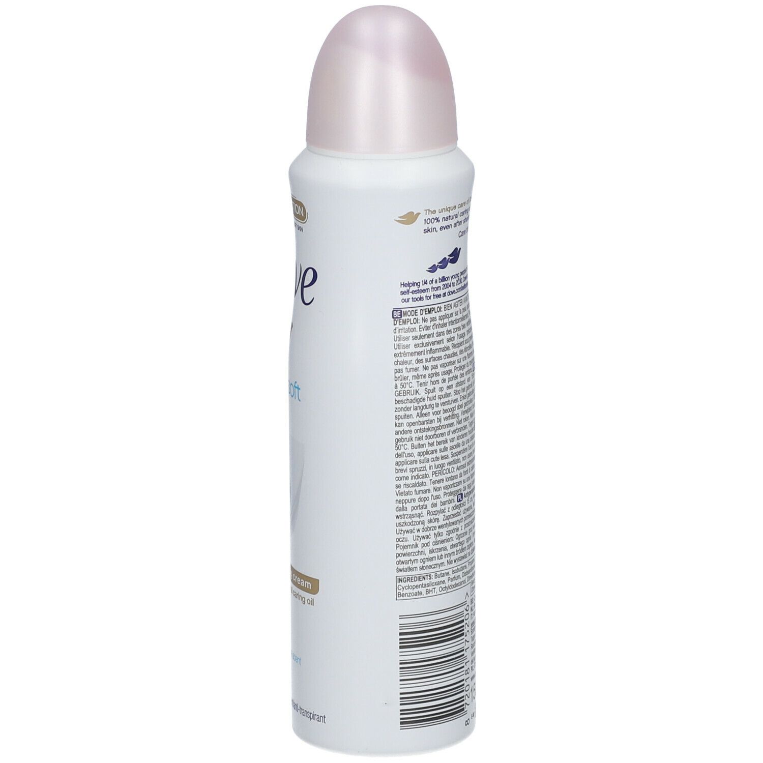 Dove Cotton Soft Anti-Perspirant Deodorant Spray 48h White Lili & Freesia