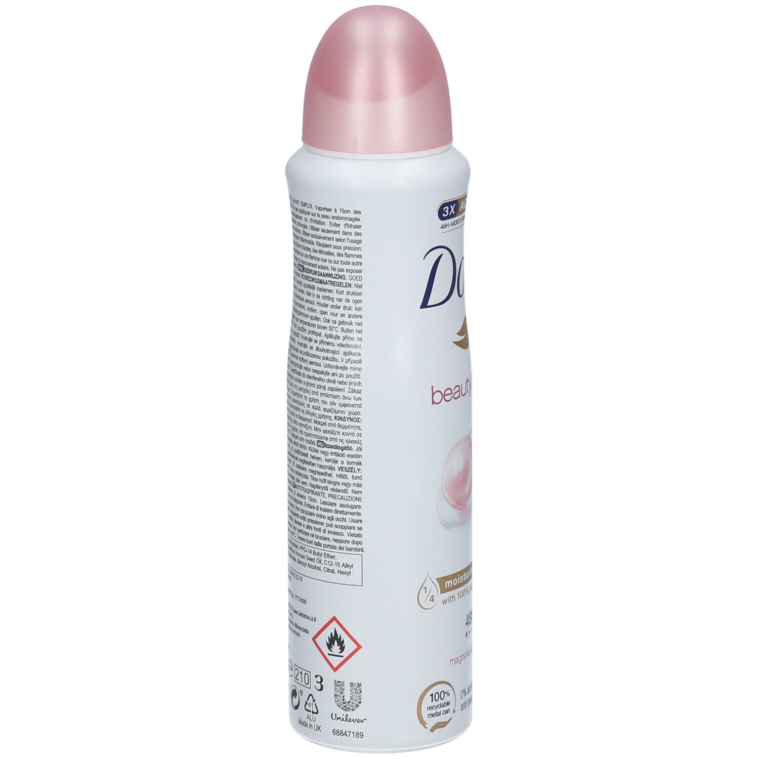 Dove Beauty Finish Anti-Perspirant Déodorant Spray 48h Magnolia & Lily