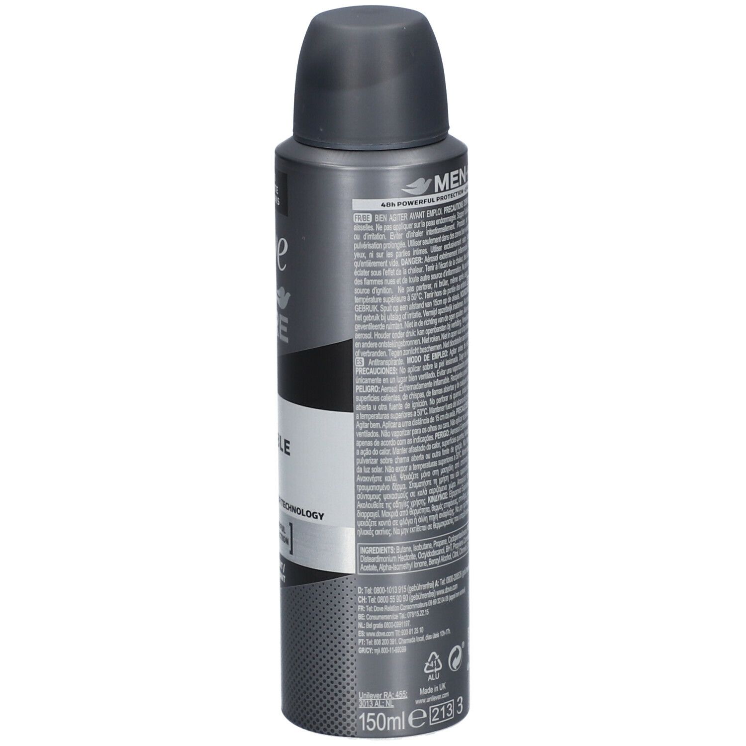 Dove Men+ Care Invisible Dry Anti-Perspirant Deodorant Spray 48h