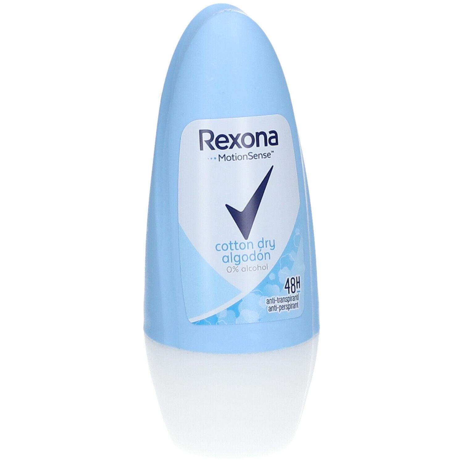 Rexona MotionSense Cotton Dry 0% Alcohol Anti-Perspirant Déodorant Stick 48h