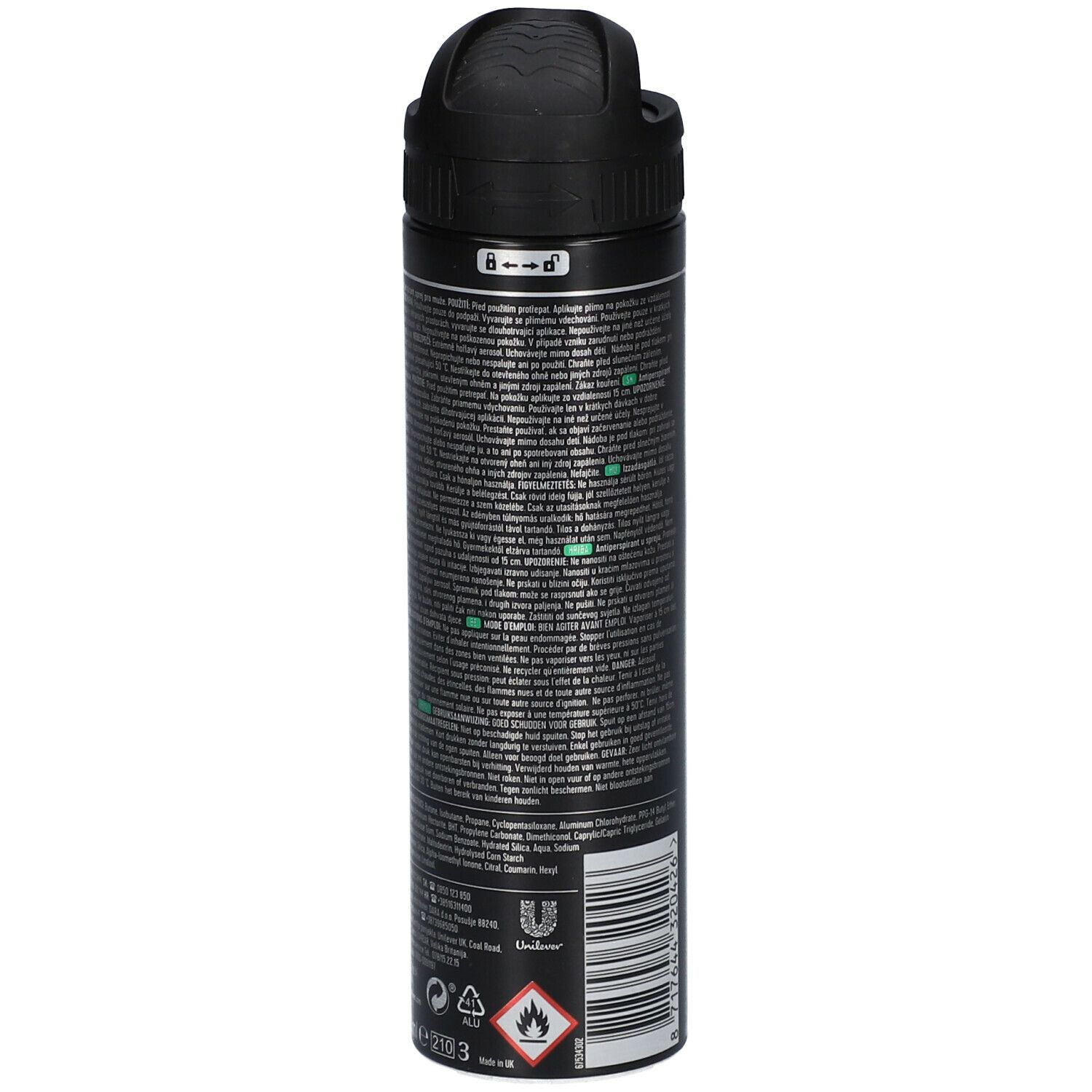 Rexona Men MotionSense Quantum Dry Anti-Perspirant Déodorant Spray 48h