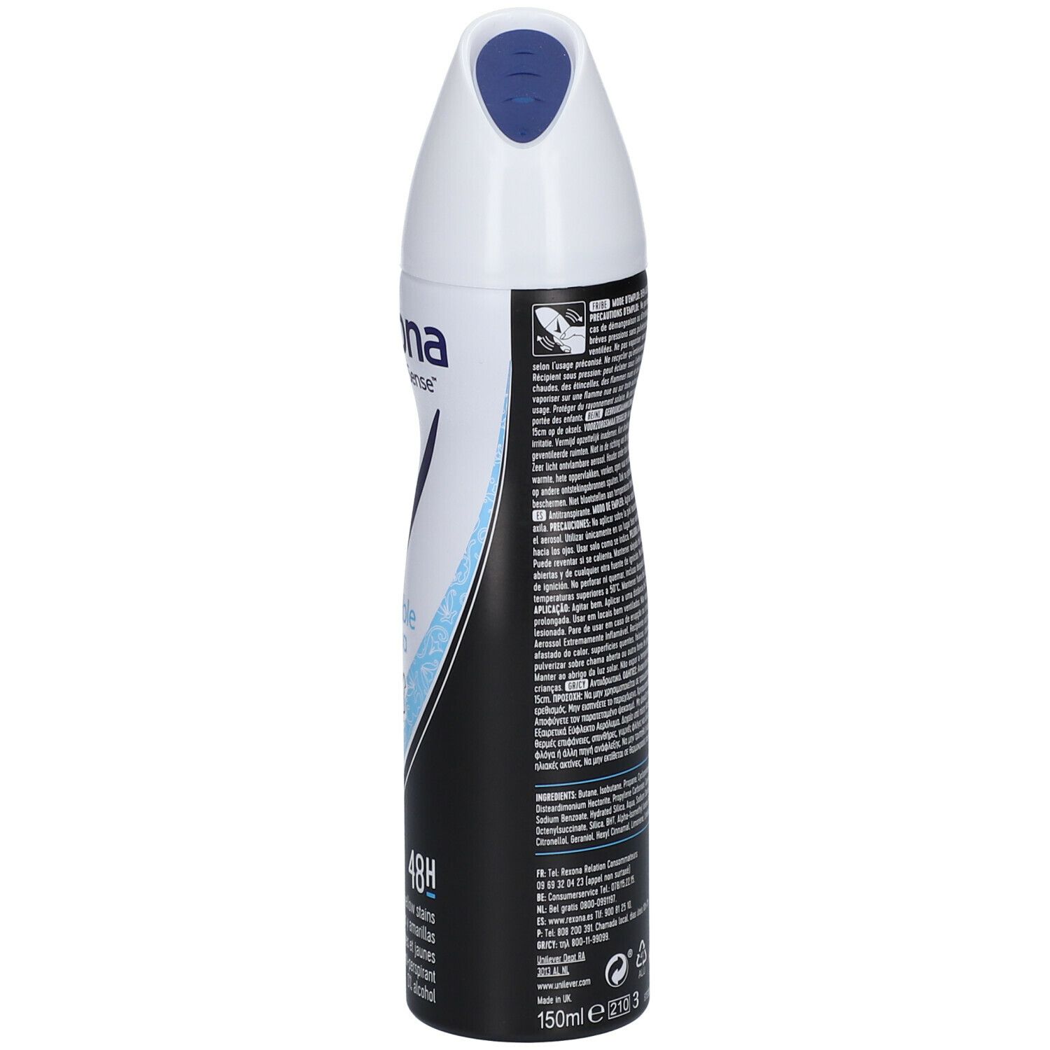 Rexona MotionSense Invisible Aqua Anti-Perspirant Deodorant Spray 48h