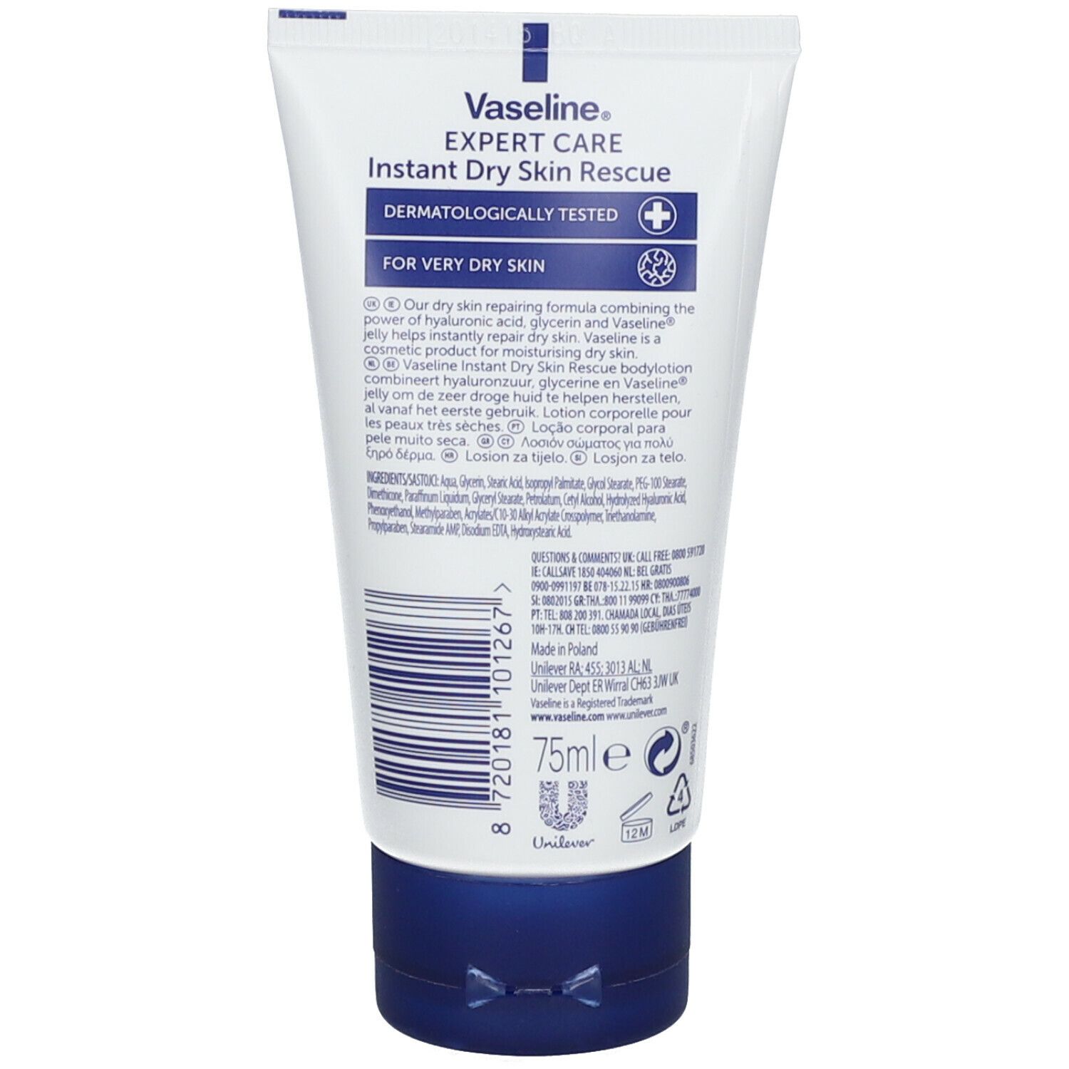 Vaseline Instant Dry Skin Rescue Body Lotion