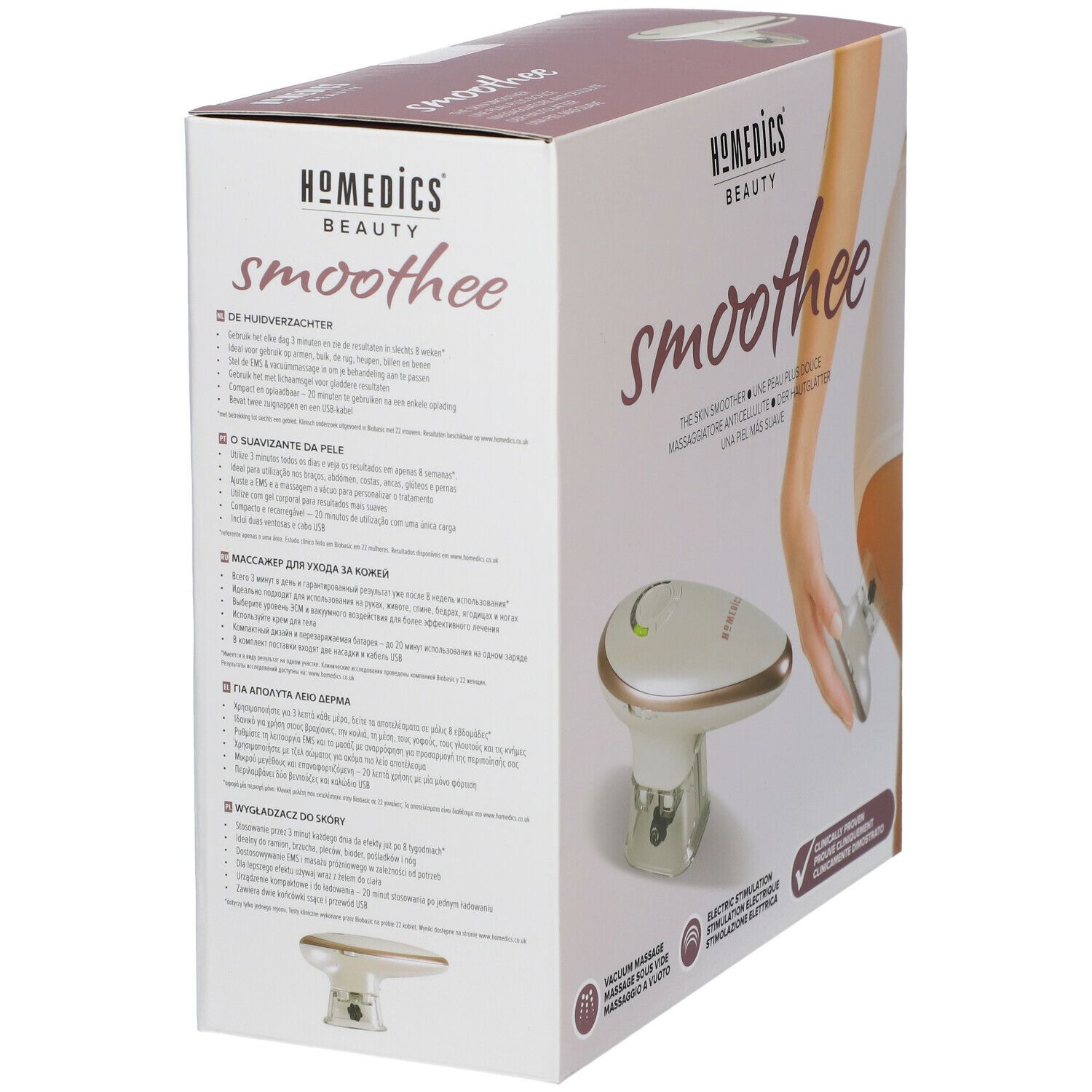 Homedics Smoothee Anti-Cellulitis Apparaat