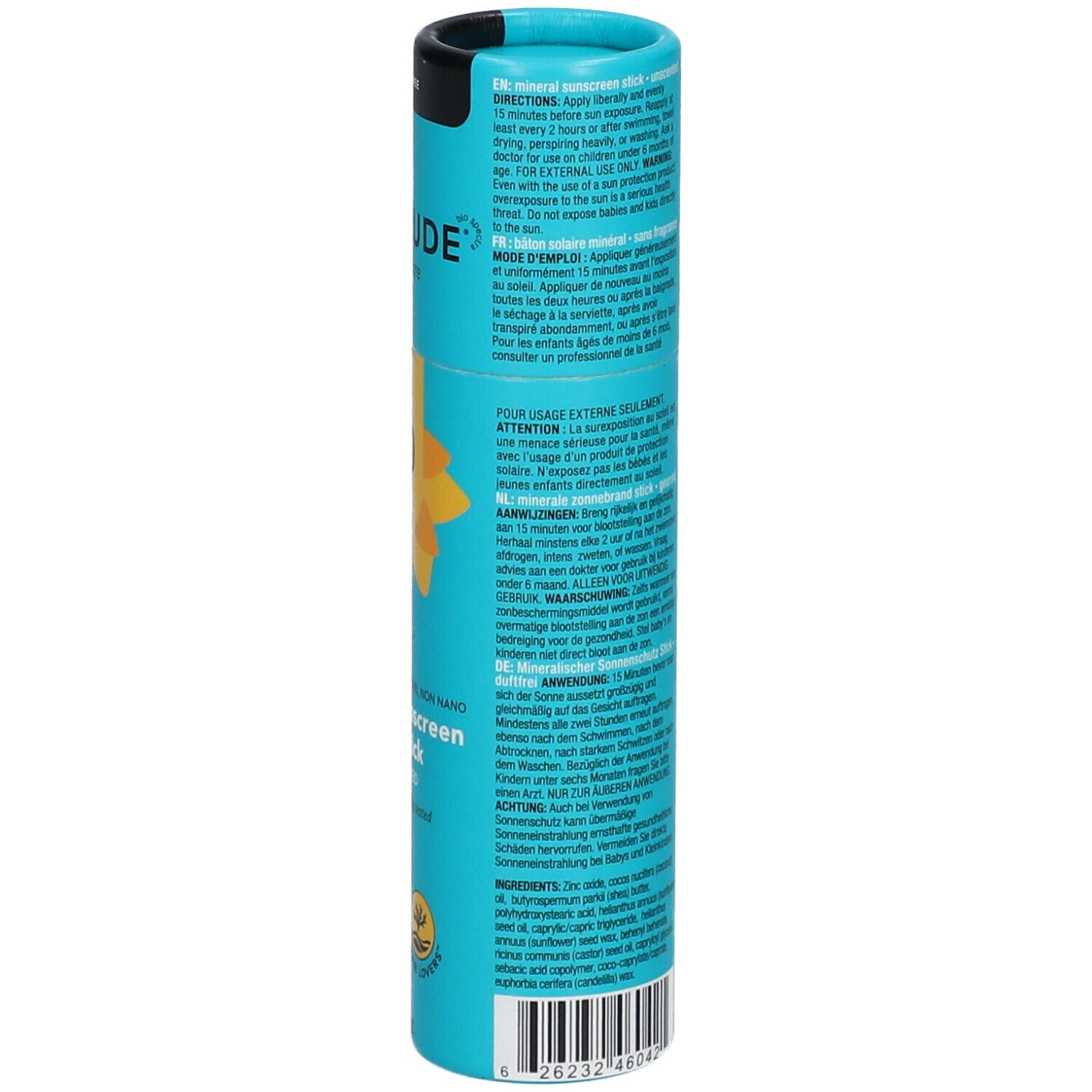 Attitude Crème Solaire Minérale Visage Enfant SPF30 Sans Parfum
