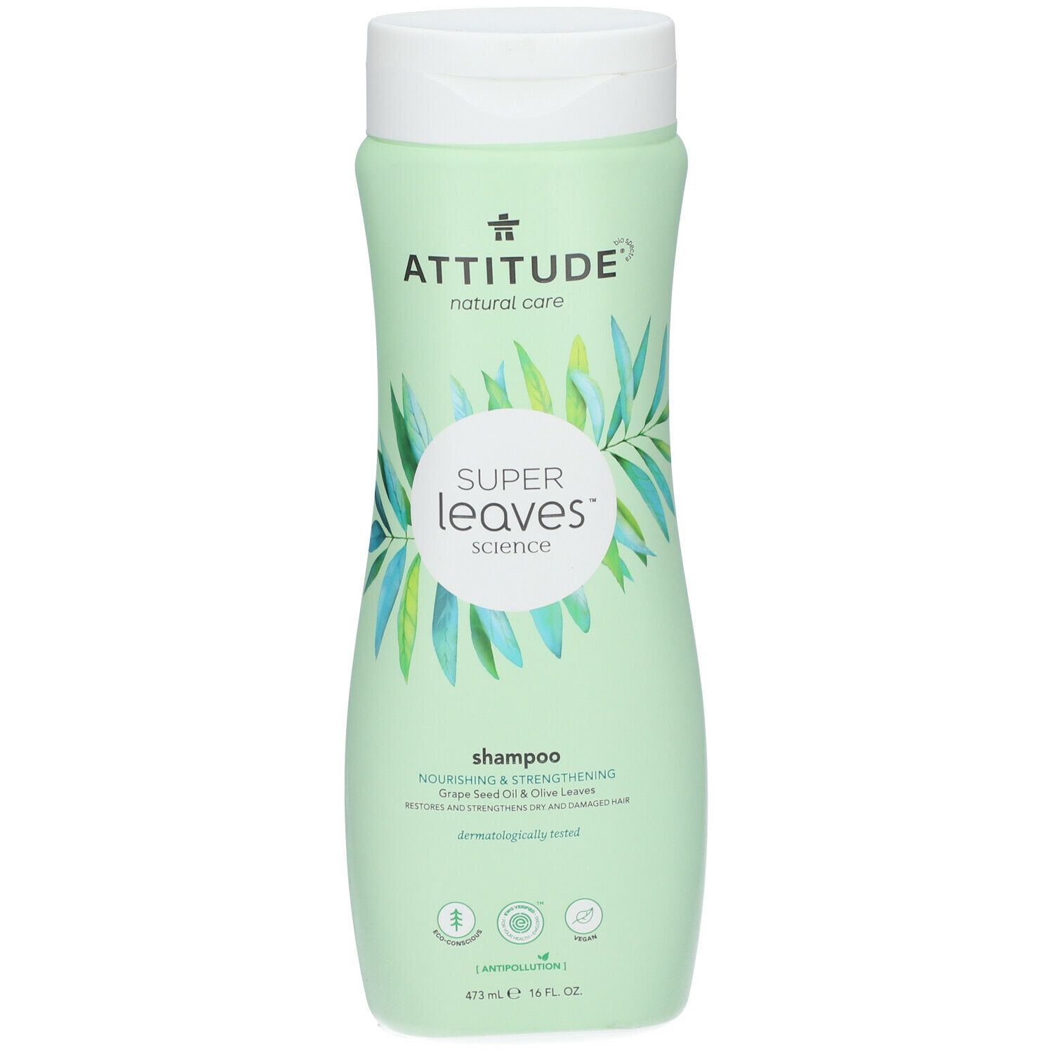 Attitude Super Leaves Shampooing Nourrissant et Fortifiant