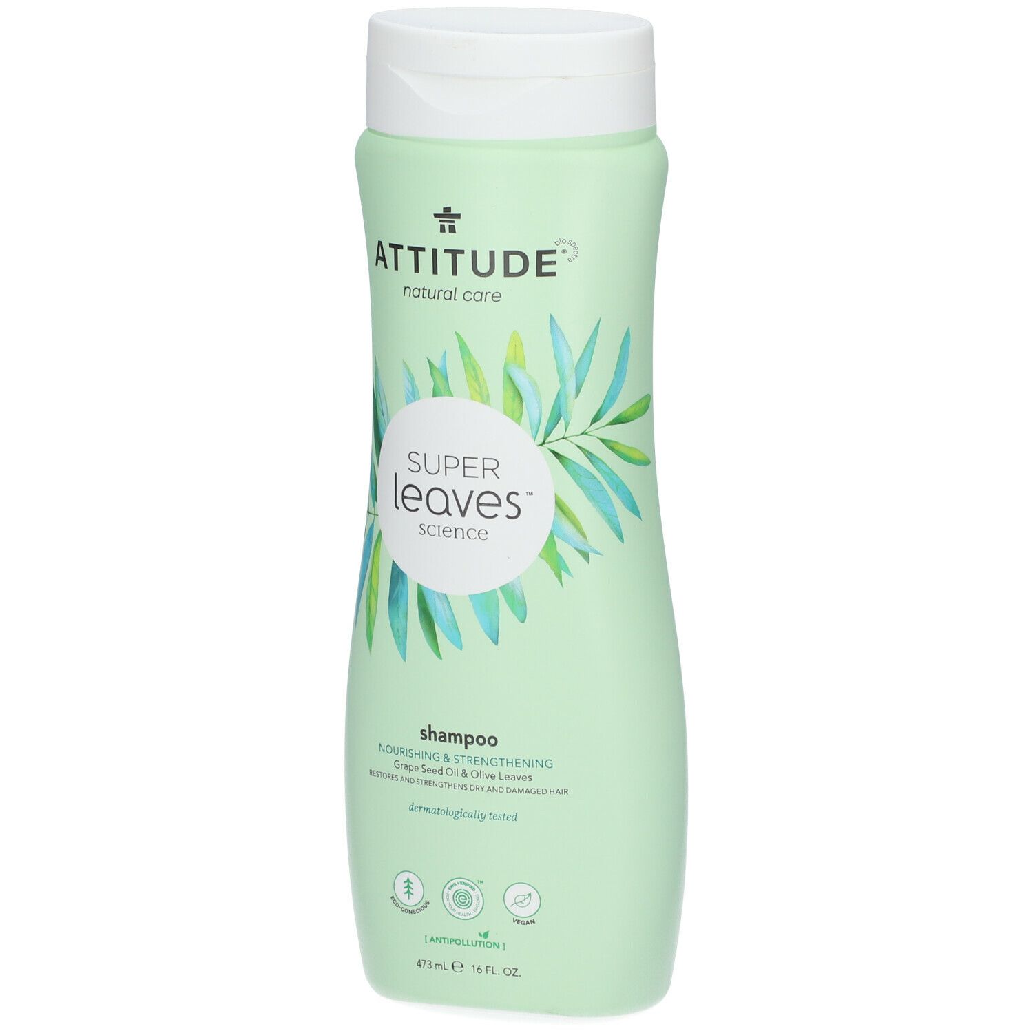 Attitude Super Leaves Shampooing Nourrissant et Fortifiant