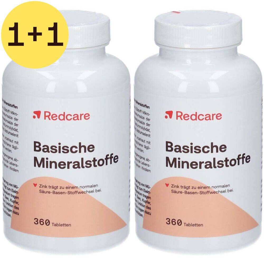 Redcare Minéraux Basiques 1+1 GRATUIT