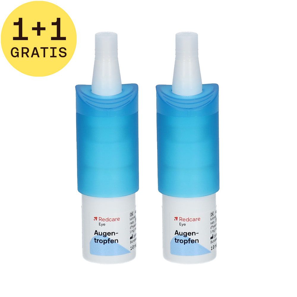 Redcare Oogdruppels 1+1 GRATIS