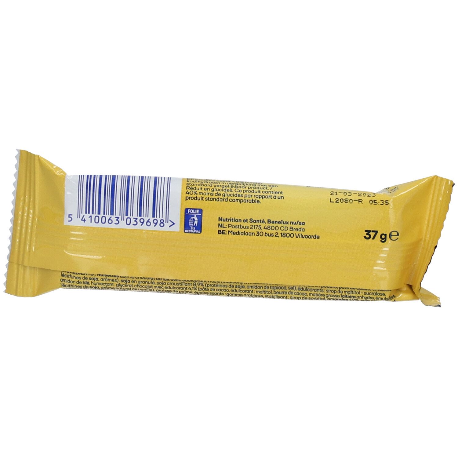 We Care Chocolate Hazelnut Crisp Bar
