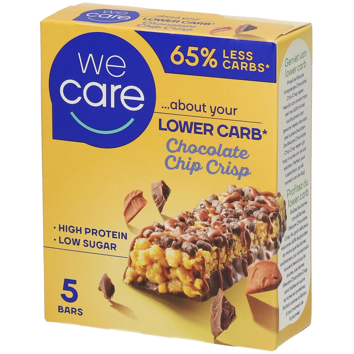 We Care Chocolate Chip Crisp Bar