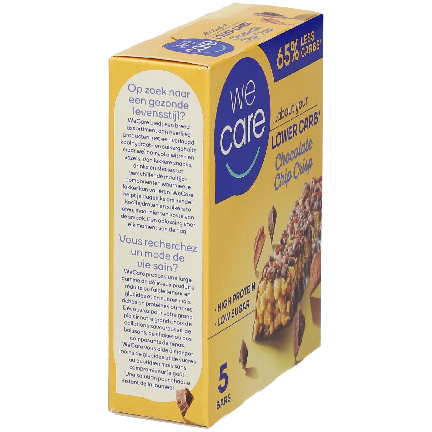 We Care Chocolate Chip Crisp Bar