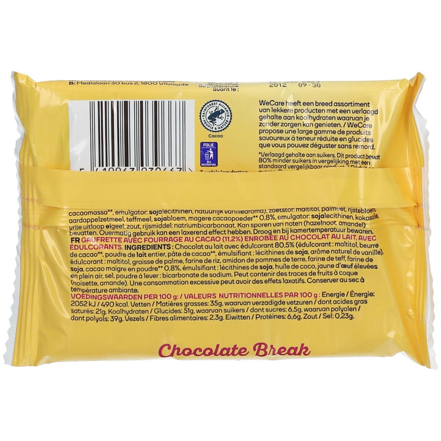 We Care Chocolate Break