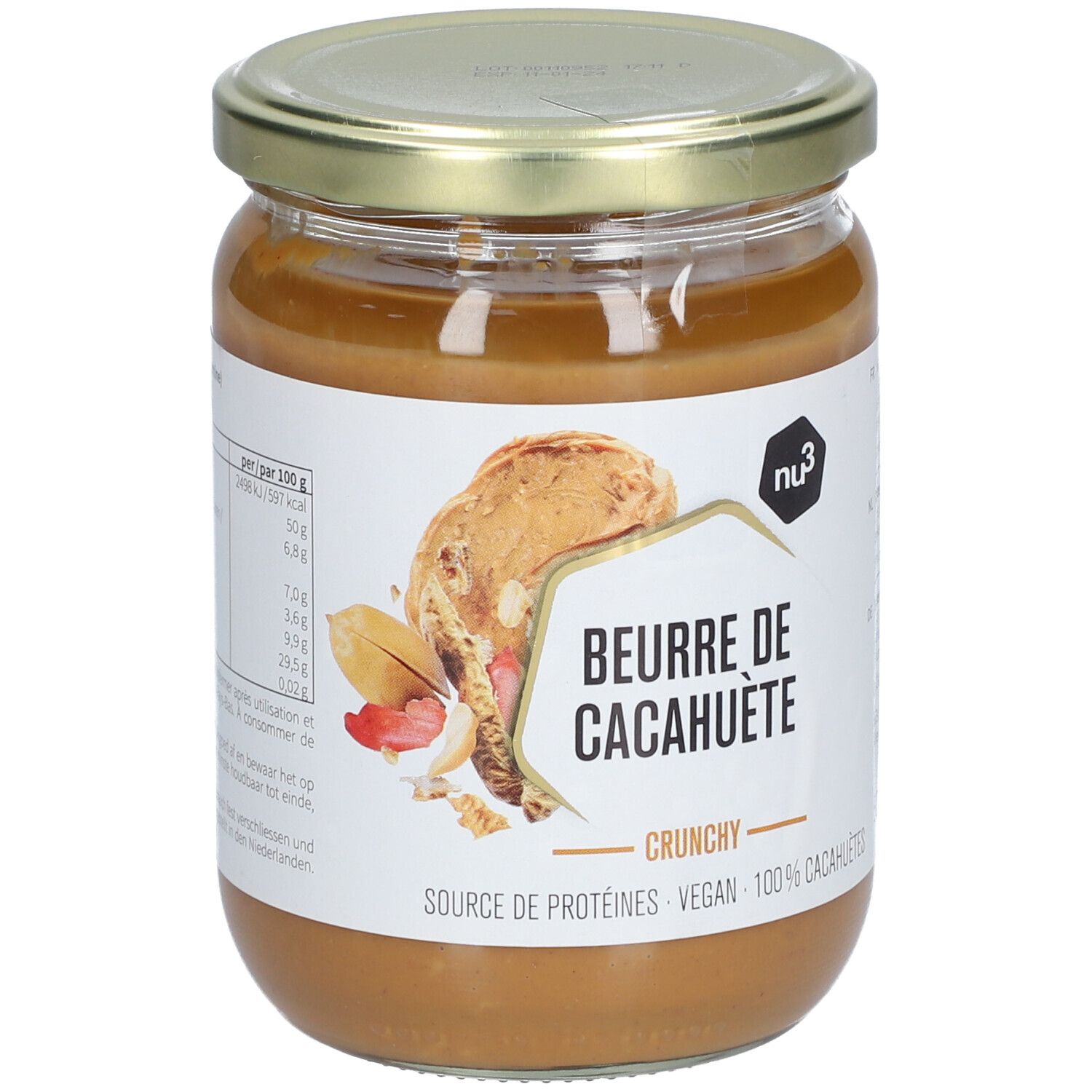 nu3 Crunchy Pindakaas