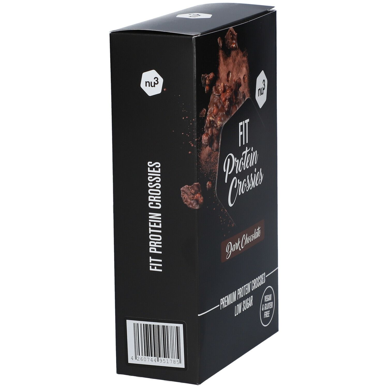 nu3 Fit Protein Crossies Dark Chocolate