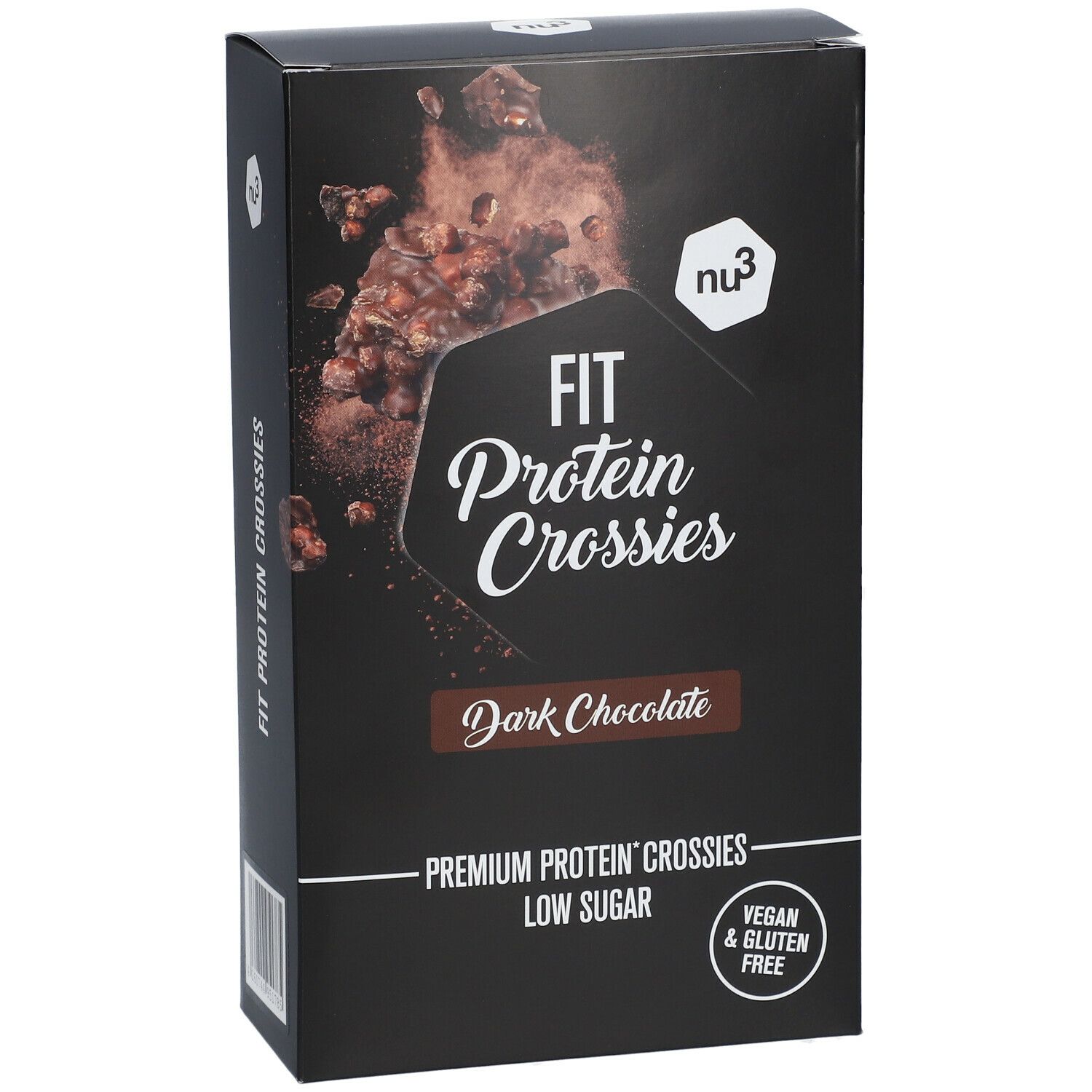 nu3 Fit Protein Crossies Dark Chocolate