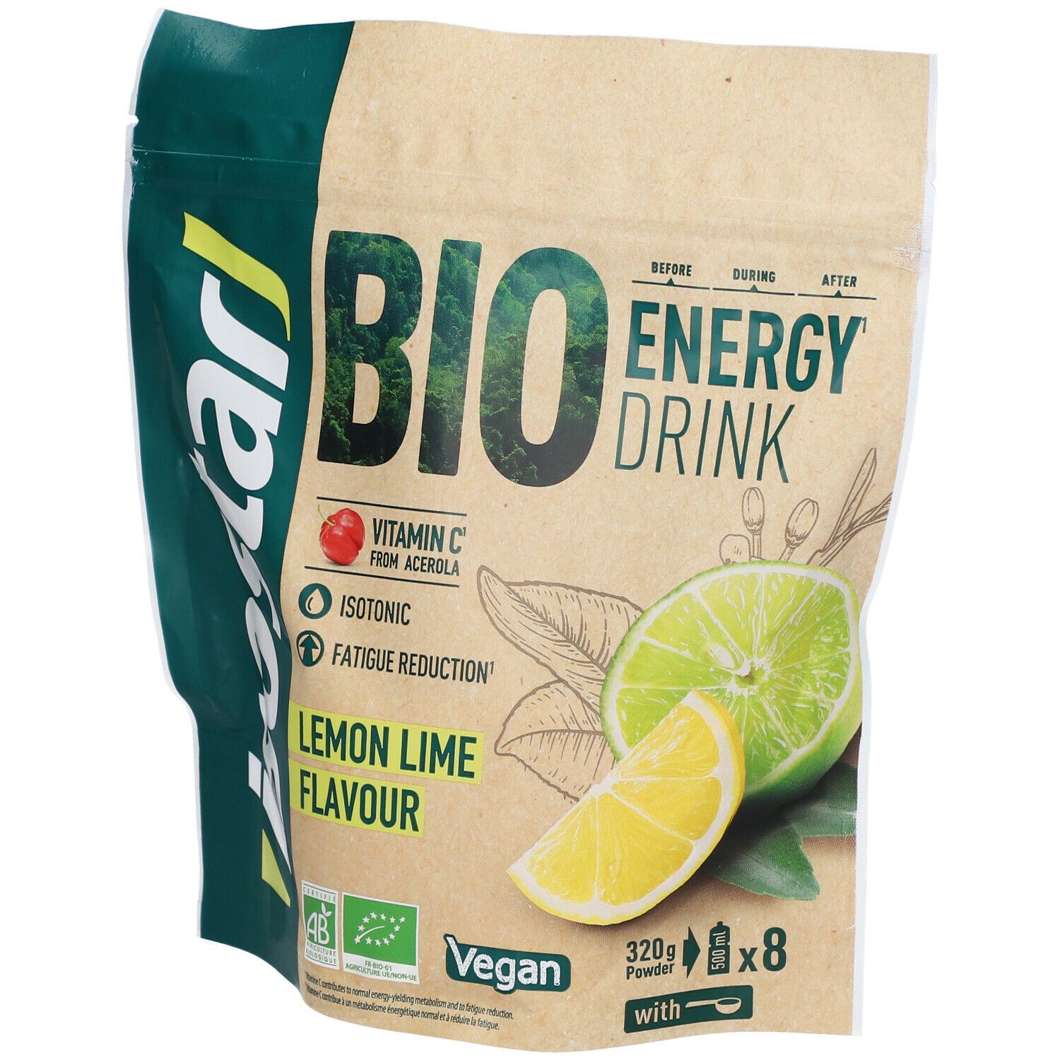 Isostar Energy Drink Lemon Lime Bio