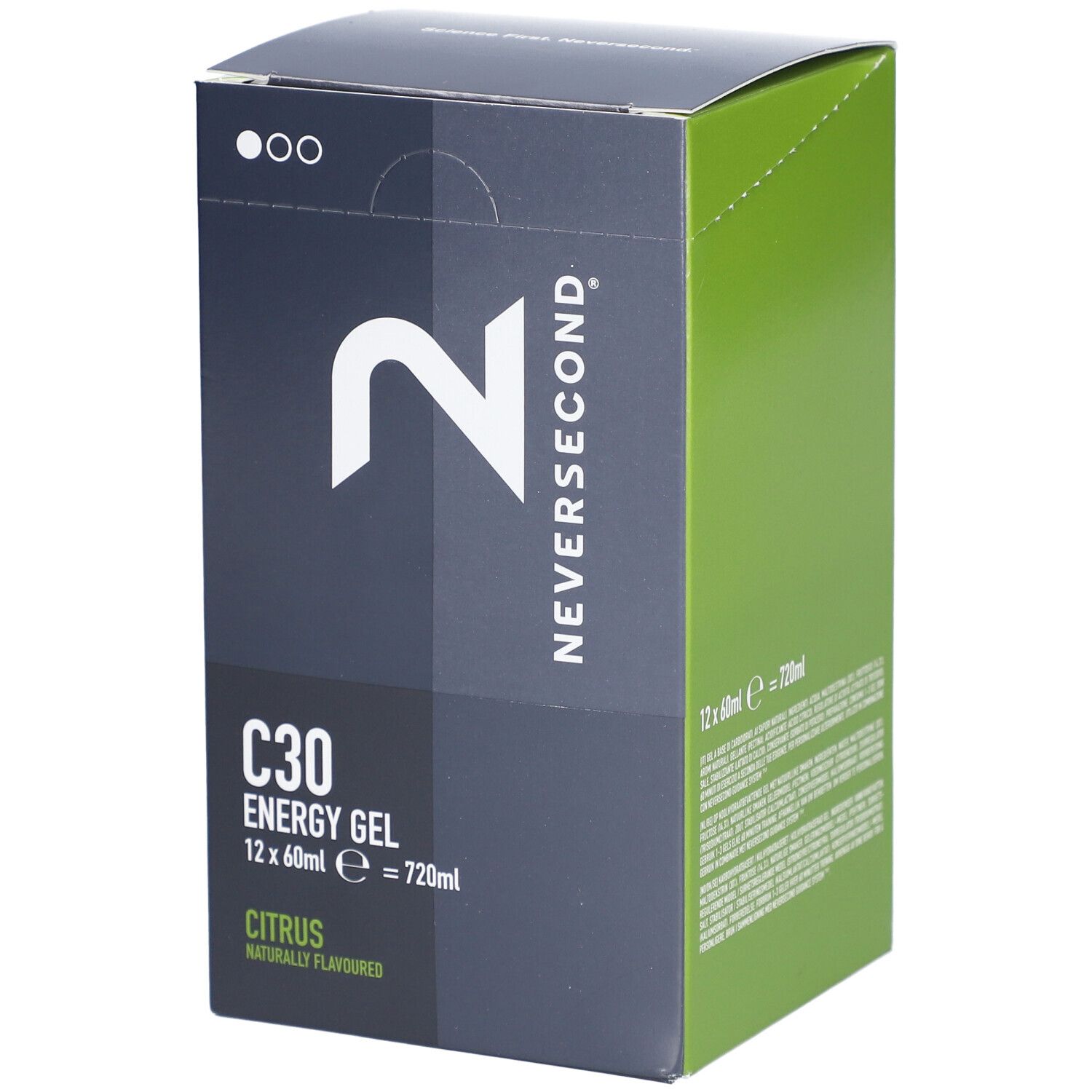 Neversecond™ C30 Energy Gel Citron