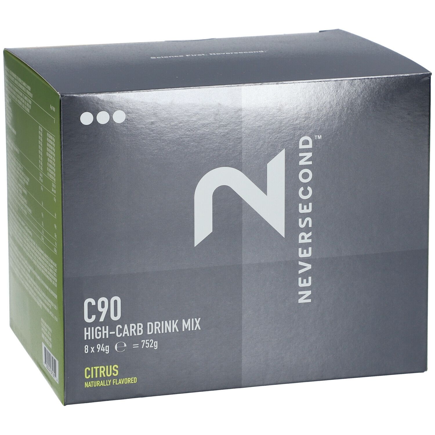 Neversecond™ C90 High-Carb Drink Mix Citroen