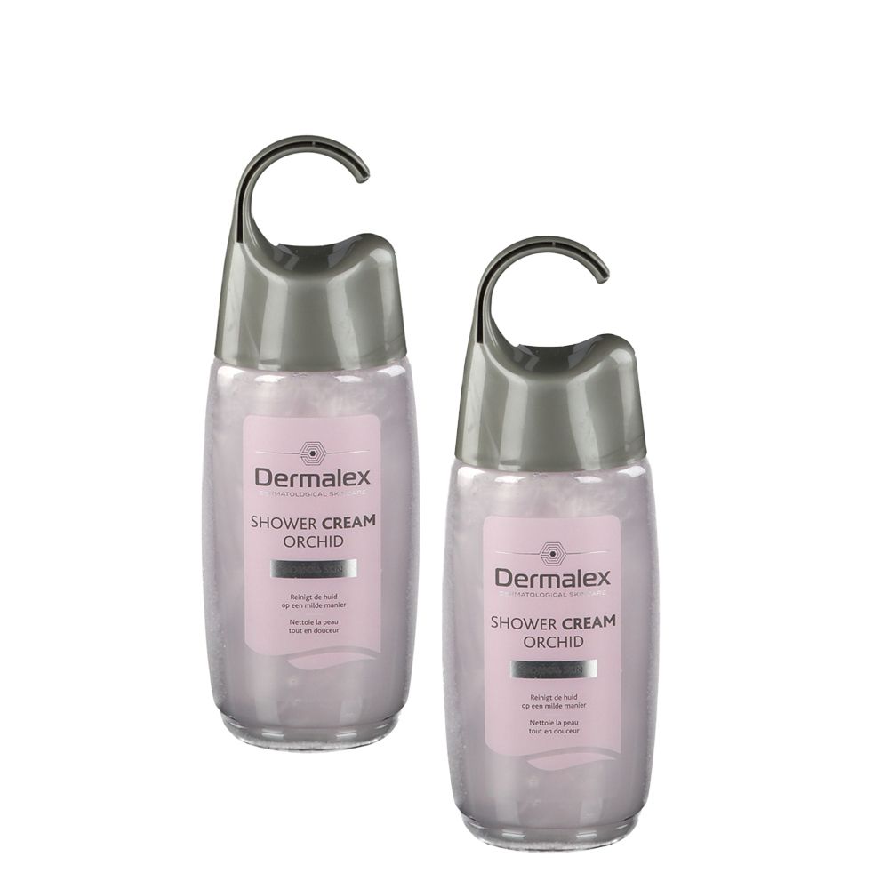 Dermalex Milde Douchecrème Orchid Normale Huid 1+1 GRATIS