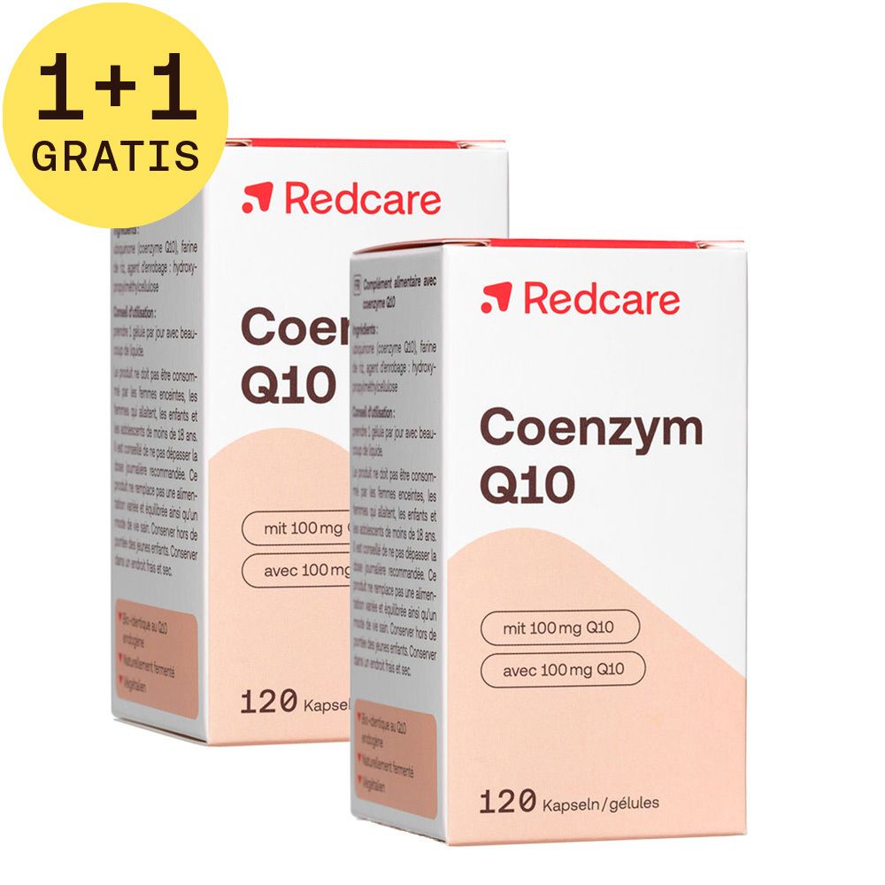 Redcare Coenzym Q10 1+1 GRATIS