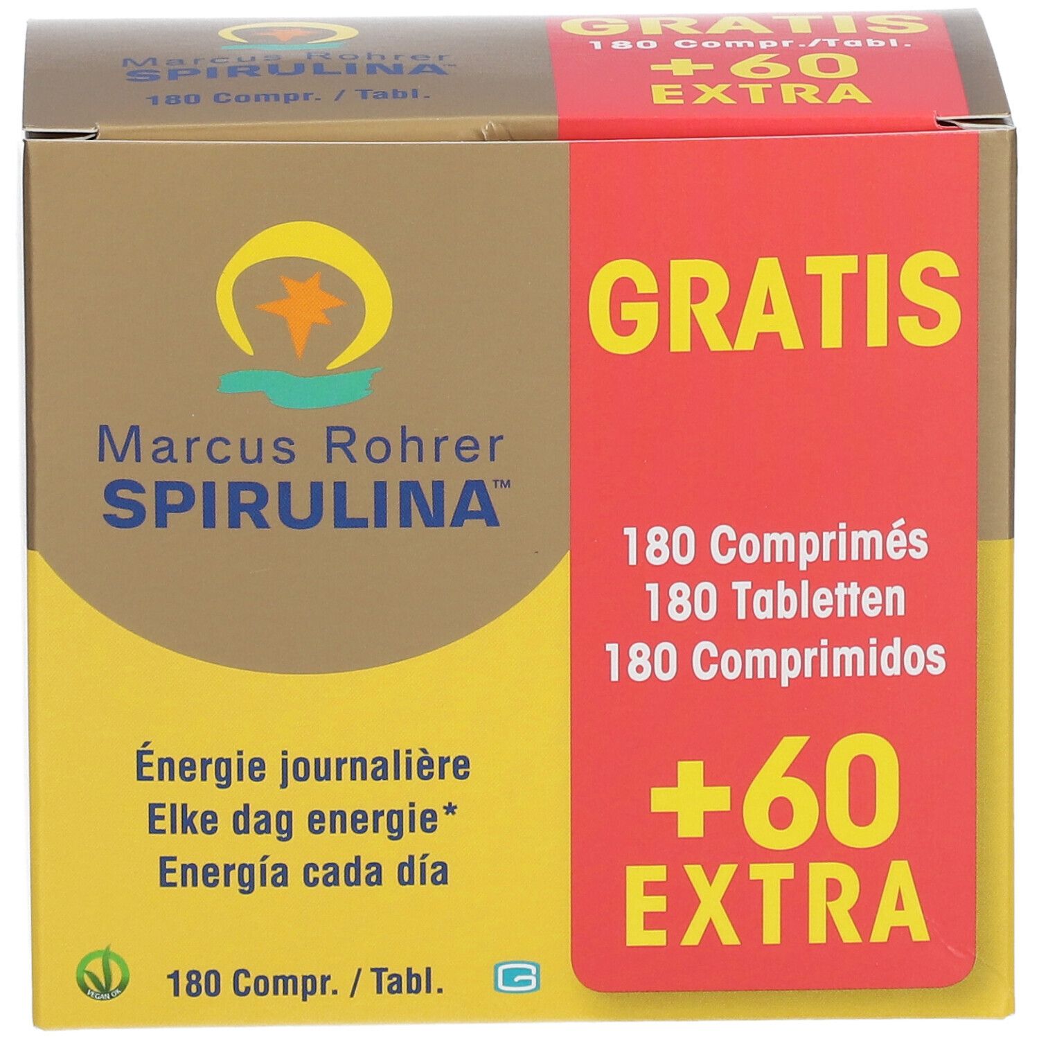 Marcus Rohrer Spirulina + 60 Tabletten GRATIS