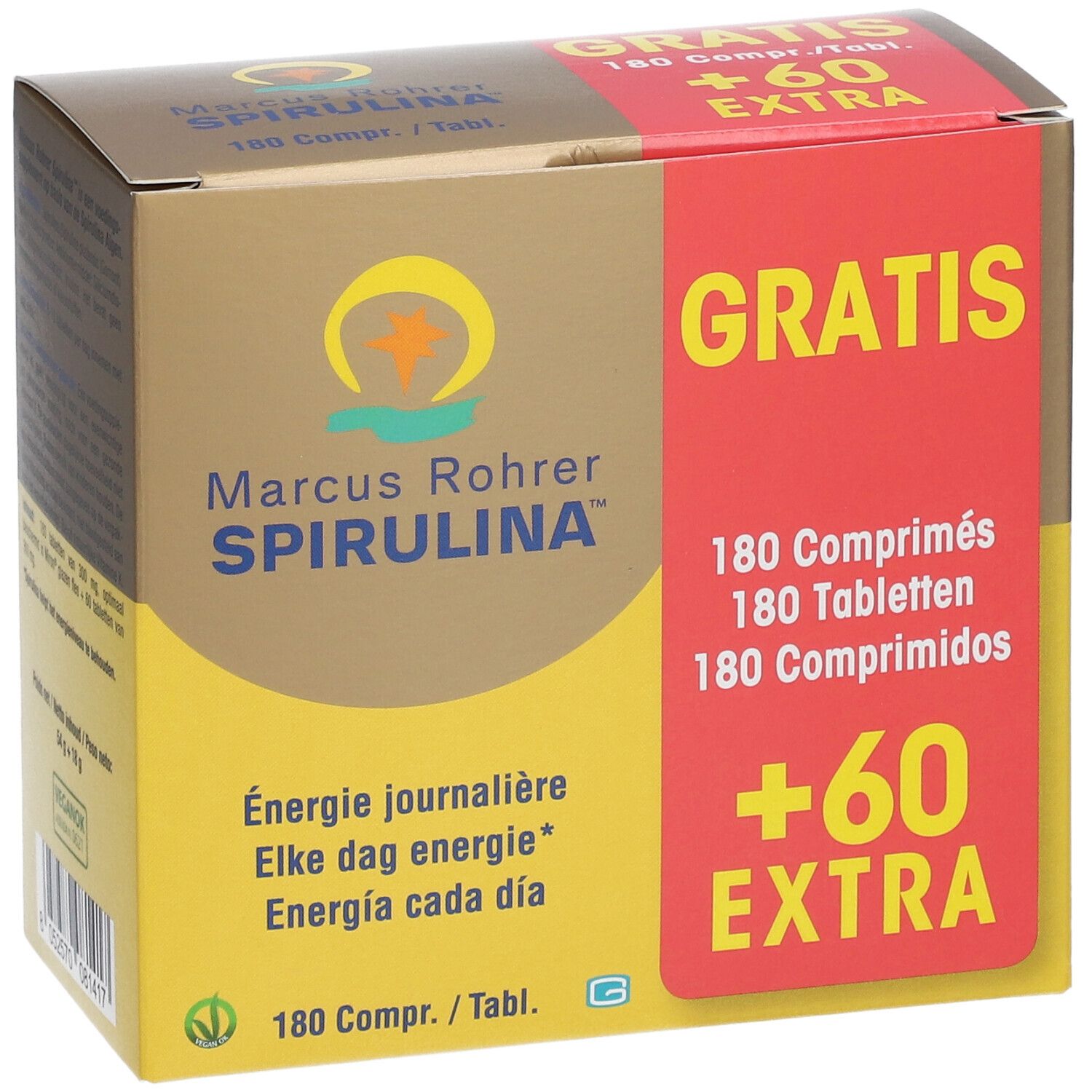 Marcus Rohrer Spirulina + 60 Tabletten GRATIS