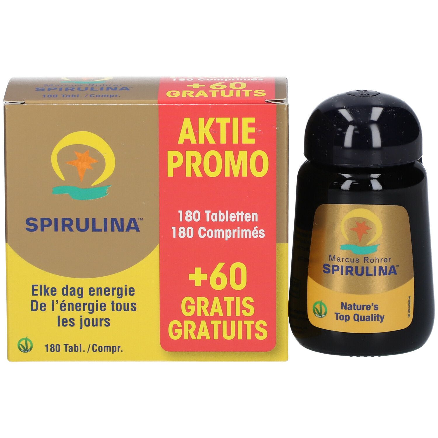 Marcus Rohrer Spirulina + 60 Tabletten GRATIS