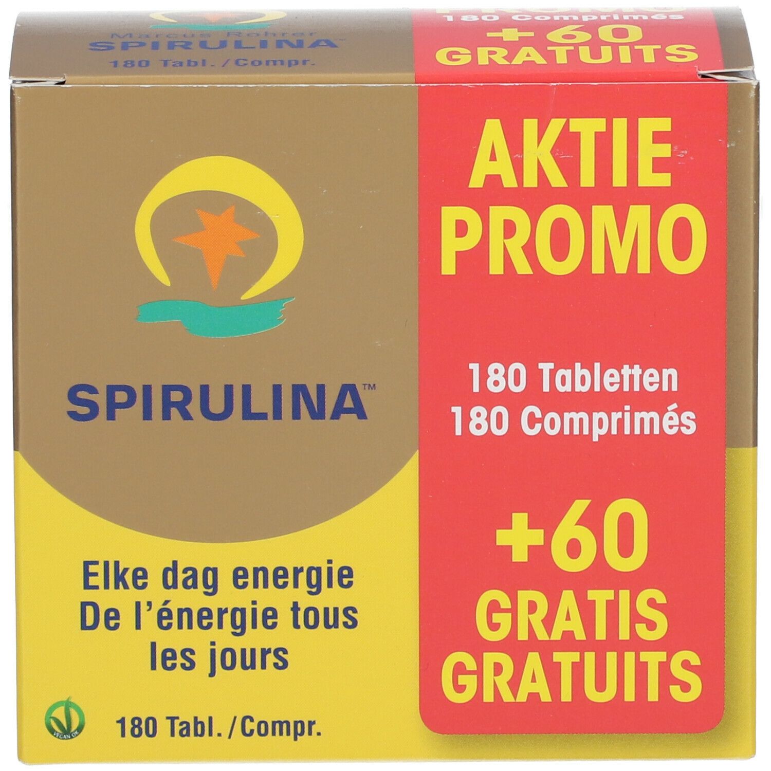 Marcus Rohrer Spirulina + 60 Tabletten GRATIS