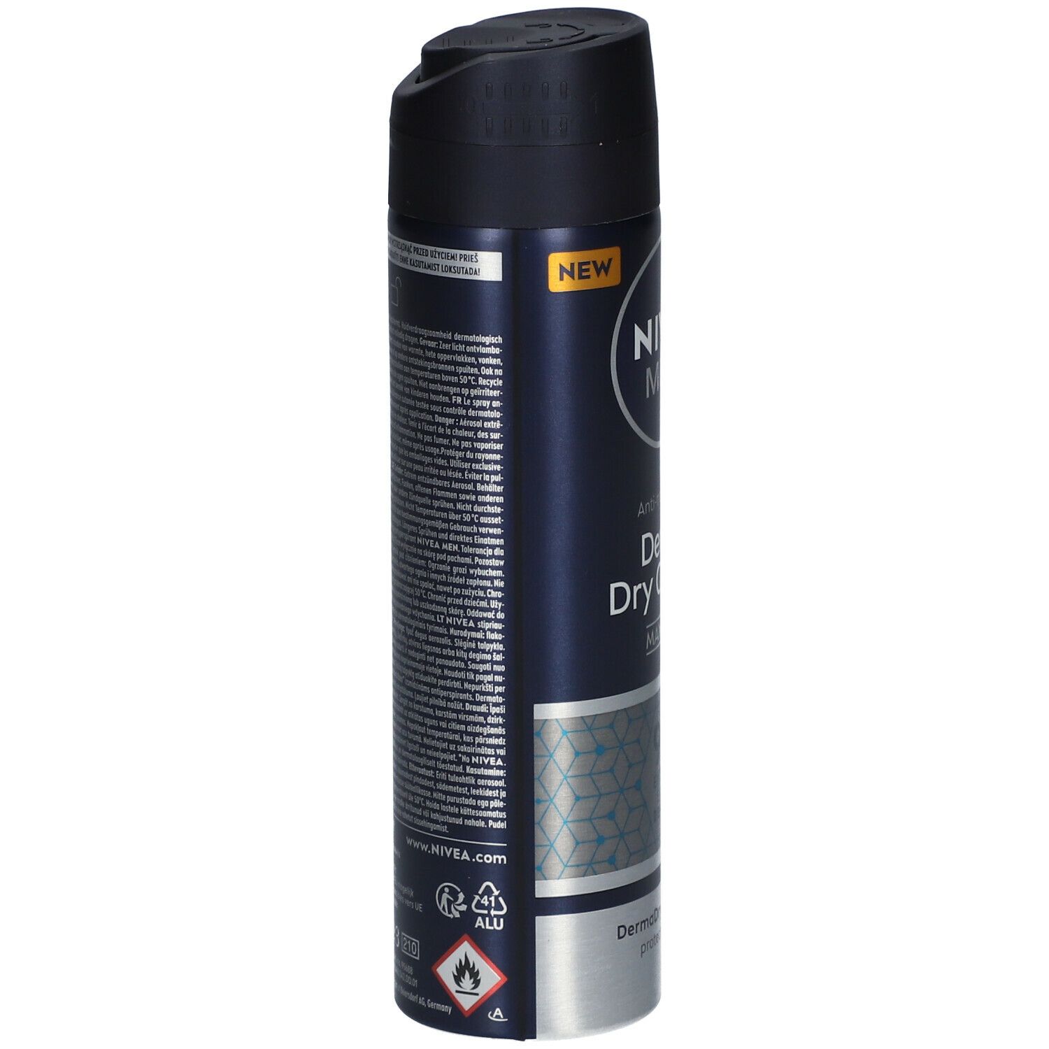 Nivea Men Derma Dry Control Maximum Anti-Transpirant Spray 96h