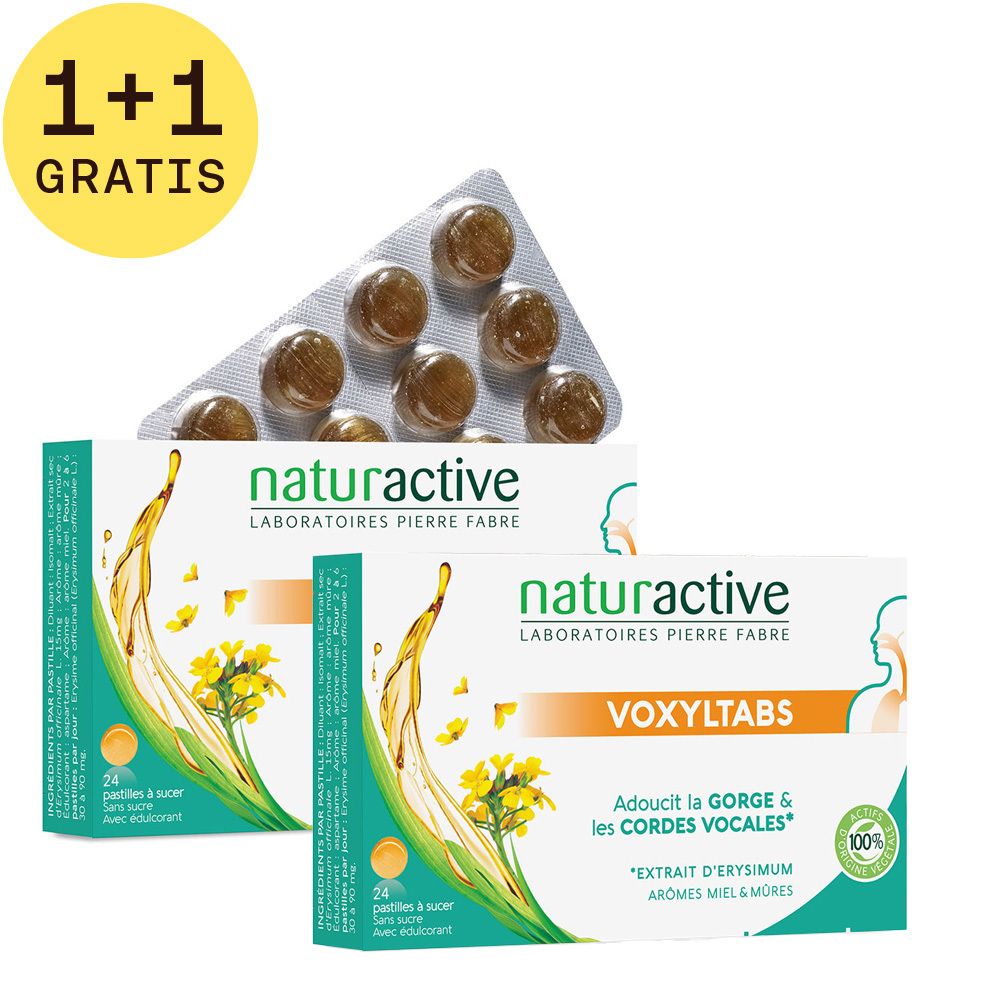 Naturactive VoxylTabs 1+1 GRATIS