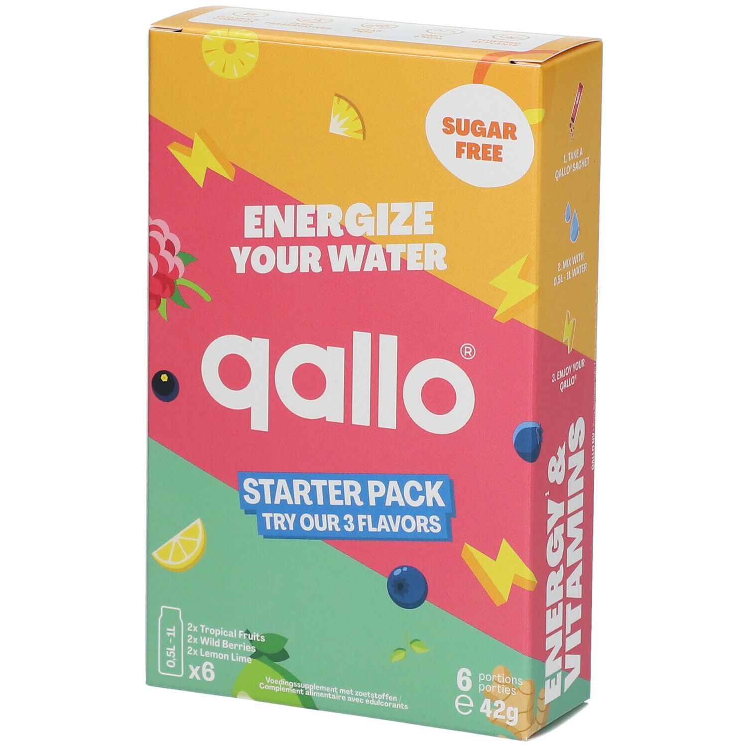 Qallo® Mixed Flavors