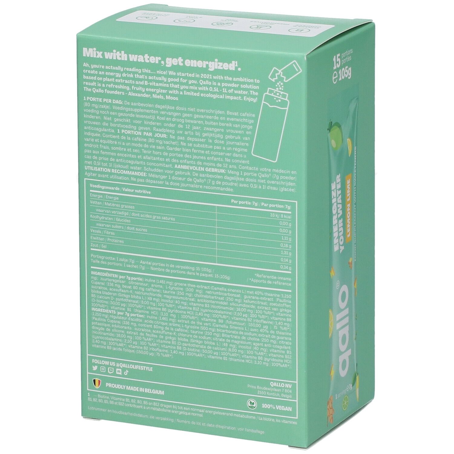 Qallo® Lemon Lime