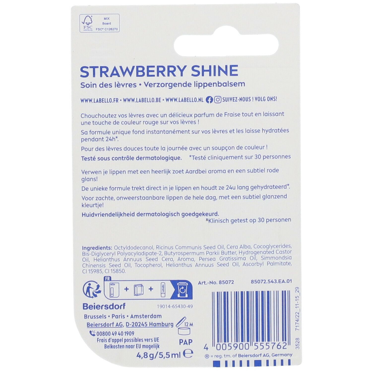 Labello® Strawberry Shine