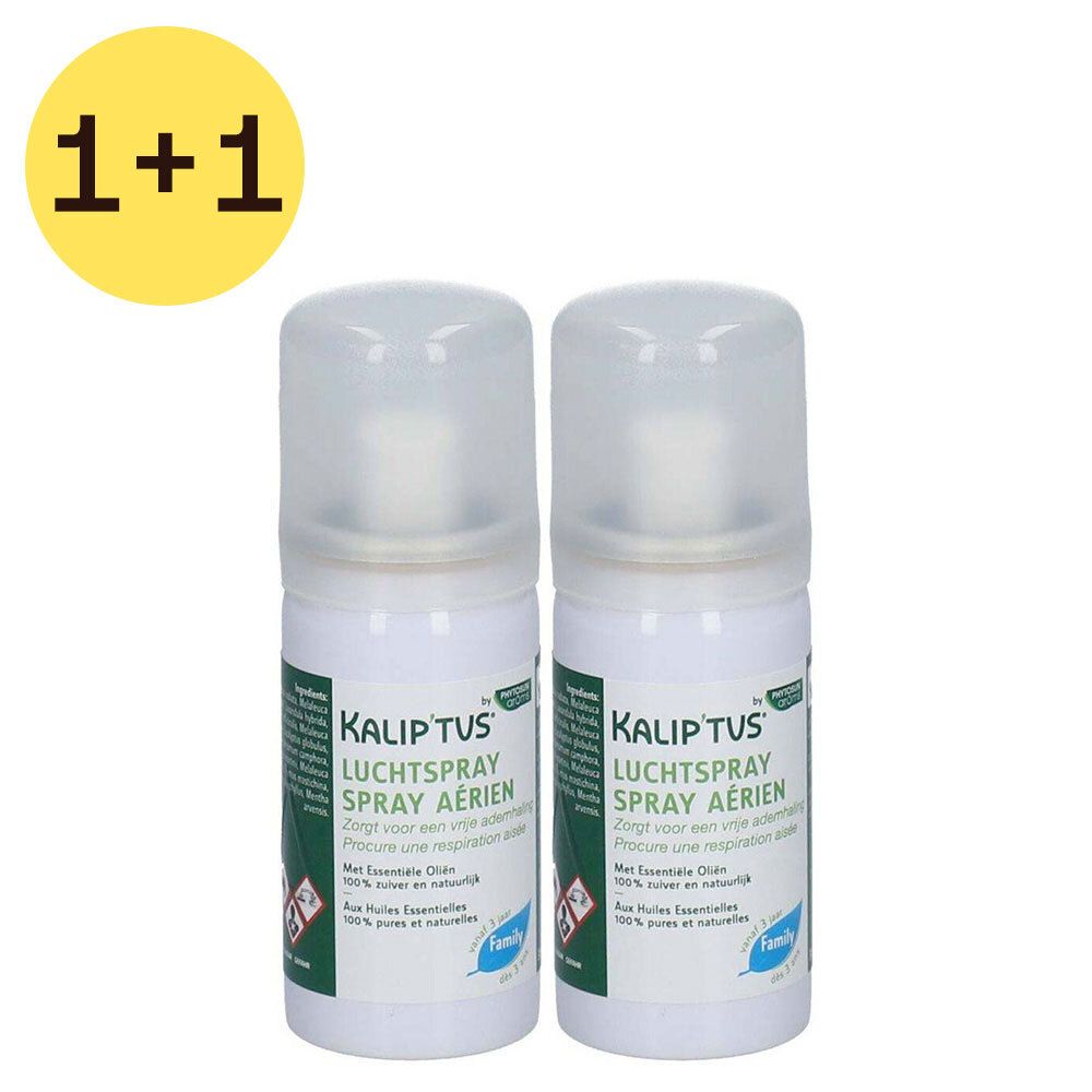 Kalip’tus Luchtspray 1+1 GRATIS