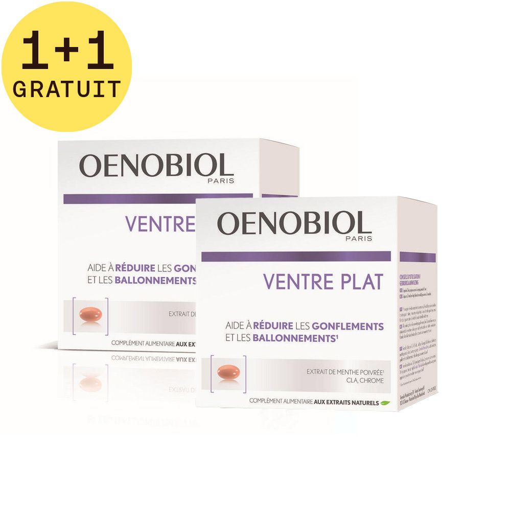 Oenobiol Ventre Plat 1+1 GRATUIT