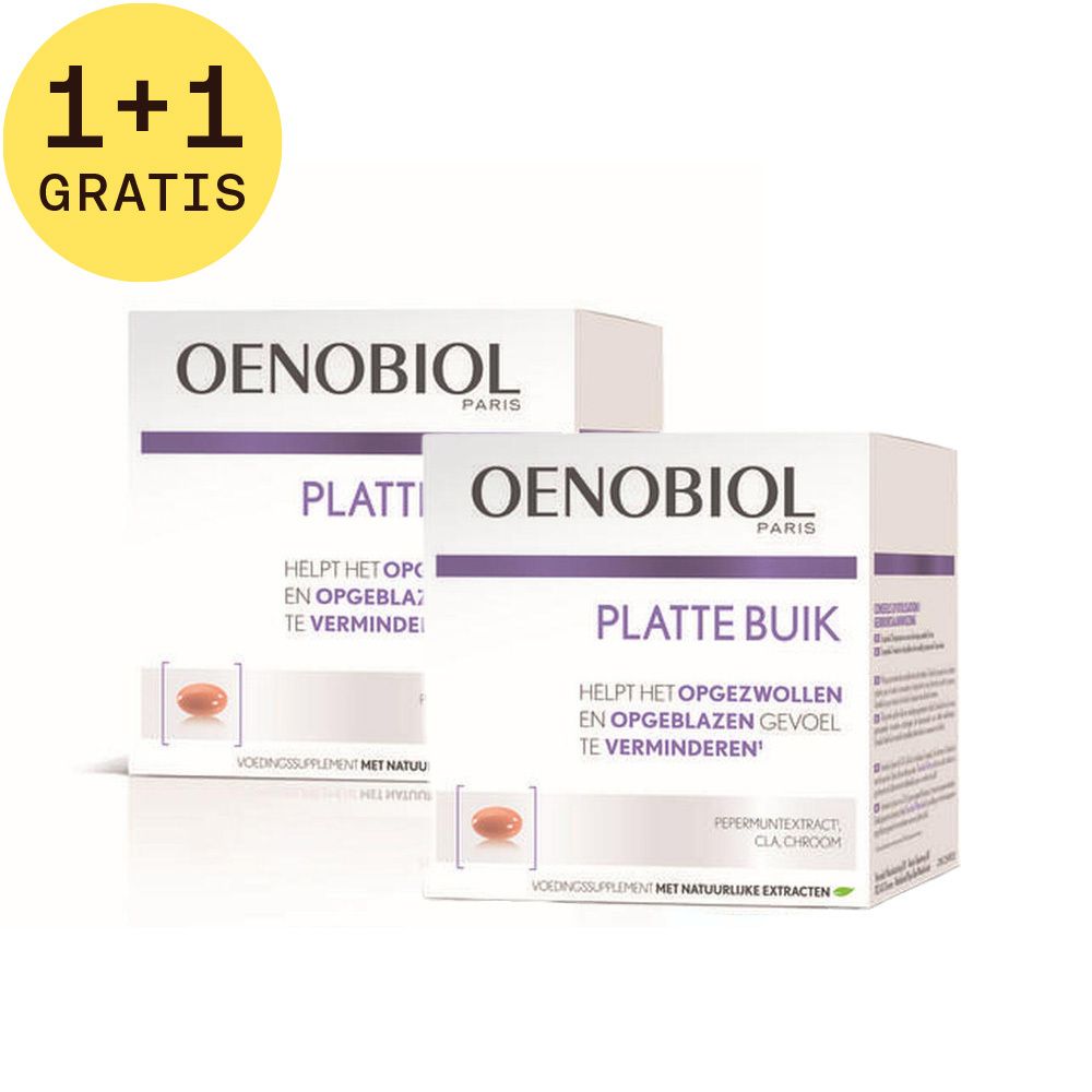 Oenobiol Platte Buik 1+1 GRATIS