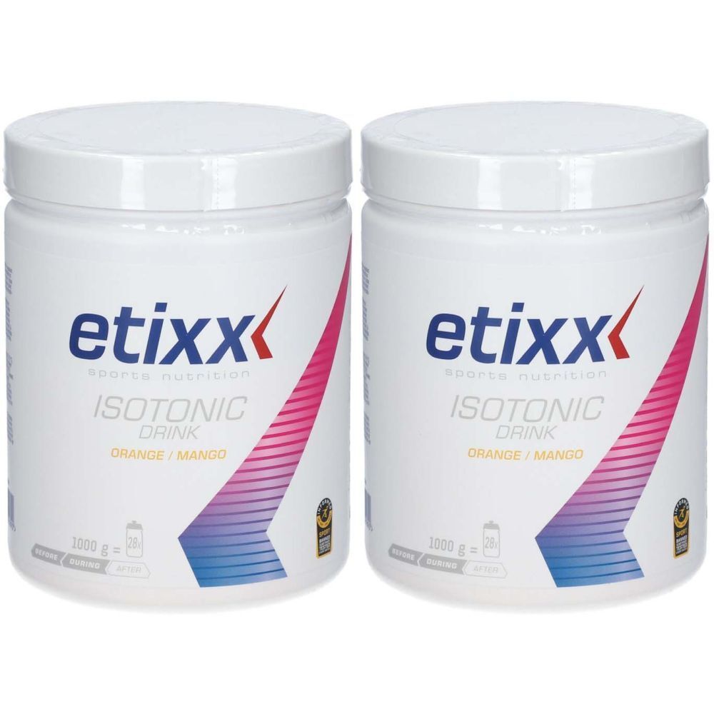 Etixx Isotonic Drink Orange - Mango 1+1 GRATIS PROMO