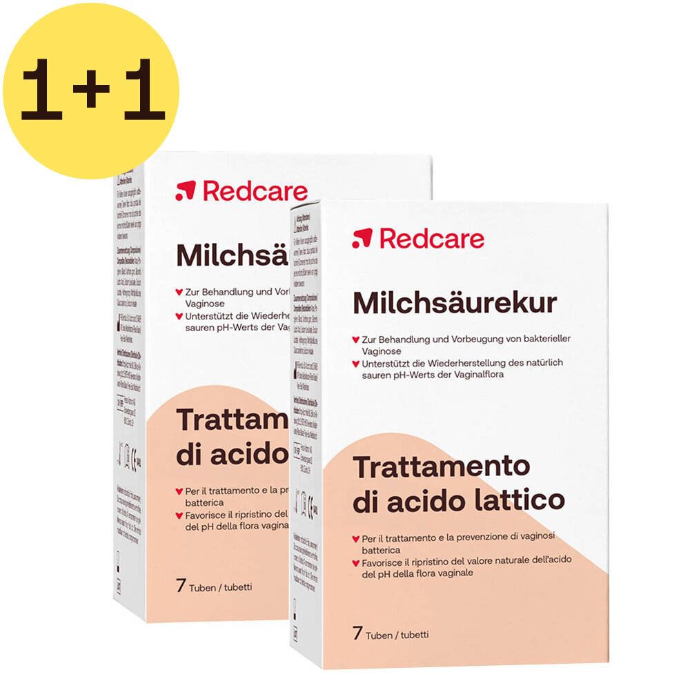 Redcare Melkzuurkuur 1+1 GRATIS