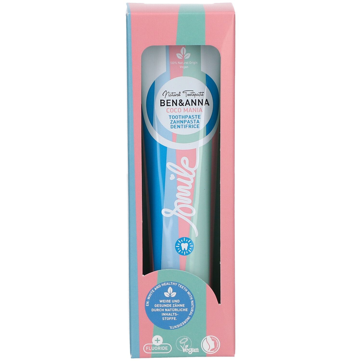 Ben & Anna Toothpaste Smile Coco Mania Fluoride