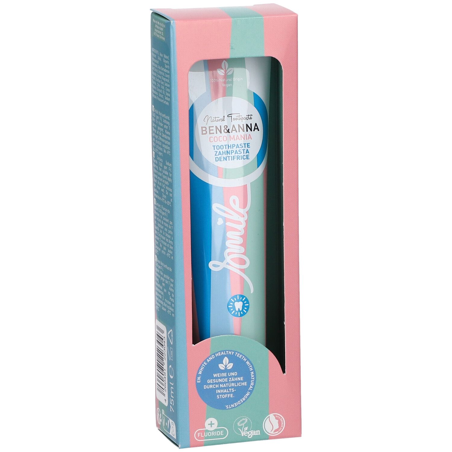Ben & Anna Toothpaste Smile Coco Mania Fluoride