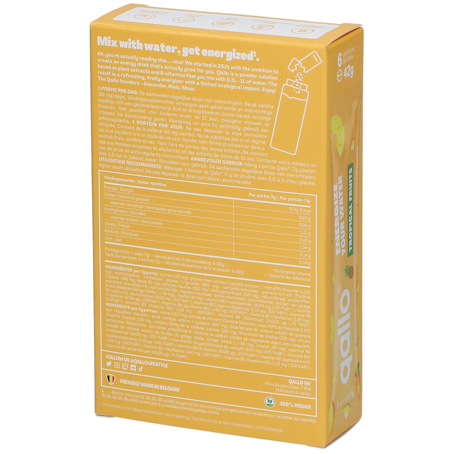 Qallo® Tropical Fruits