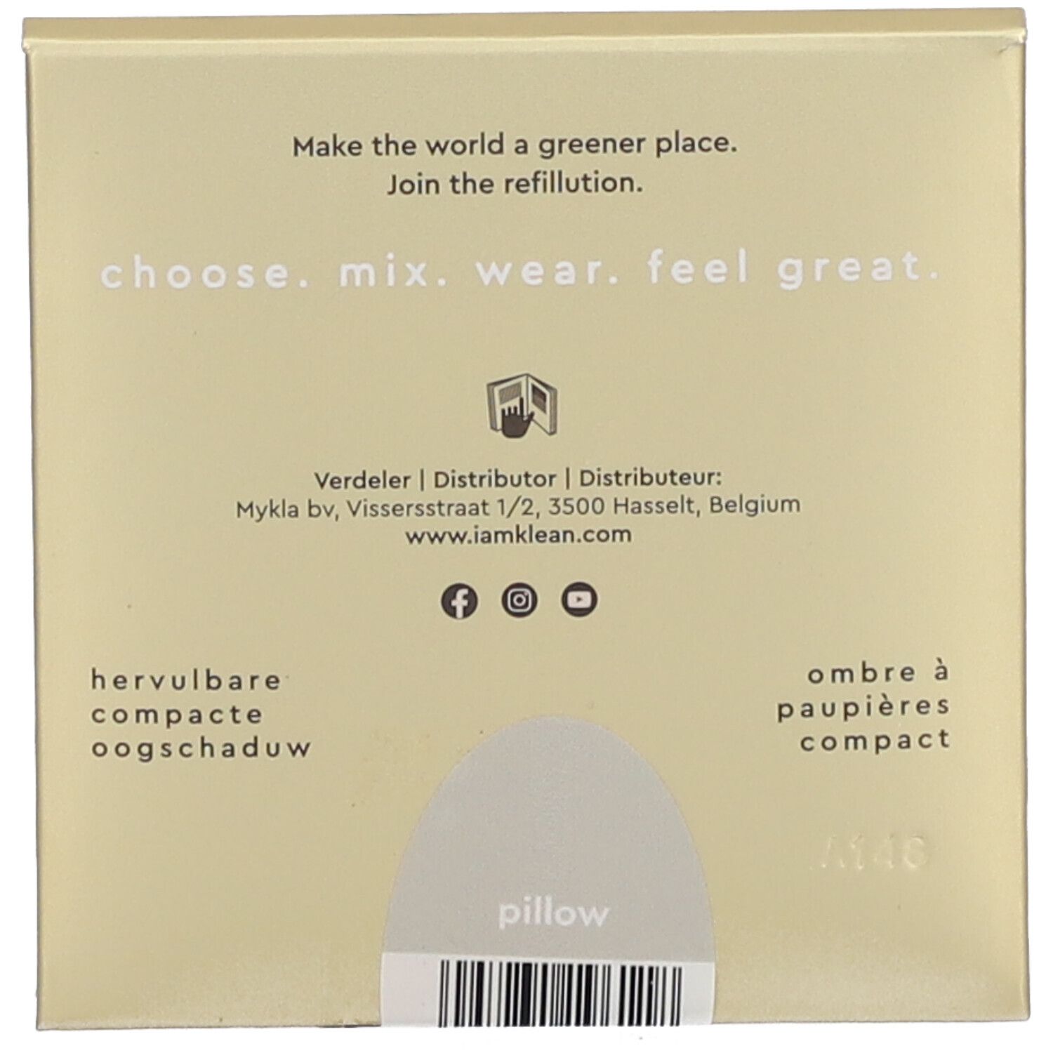 i.am.klean Compact Mineral Eyeshadow Pillow