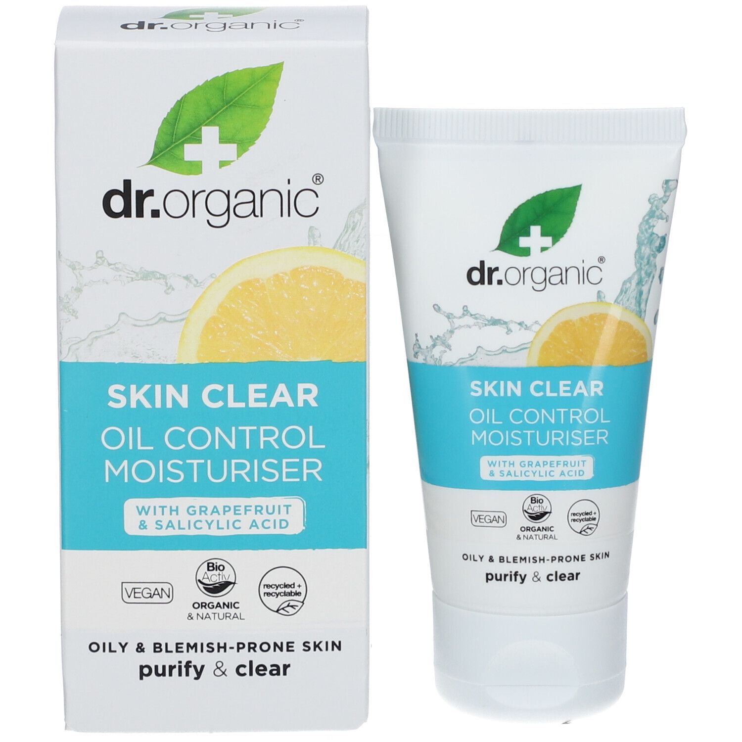dr.organic® Skin Clear Organic Tea Tree Oil Control Moisturiser