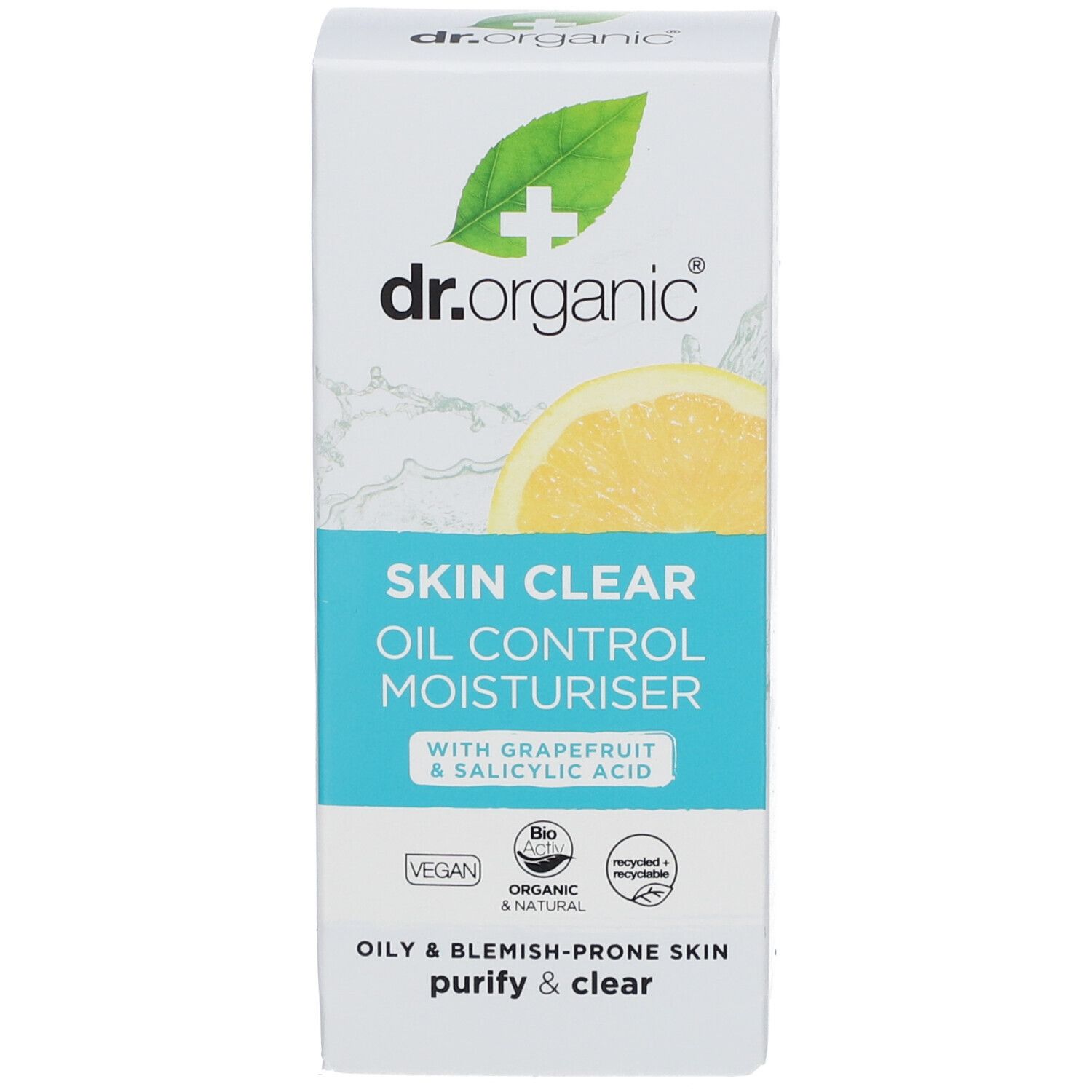 dr.organic® Skin Clear Organic Tea Tree Oil Control Moisturiser