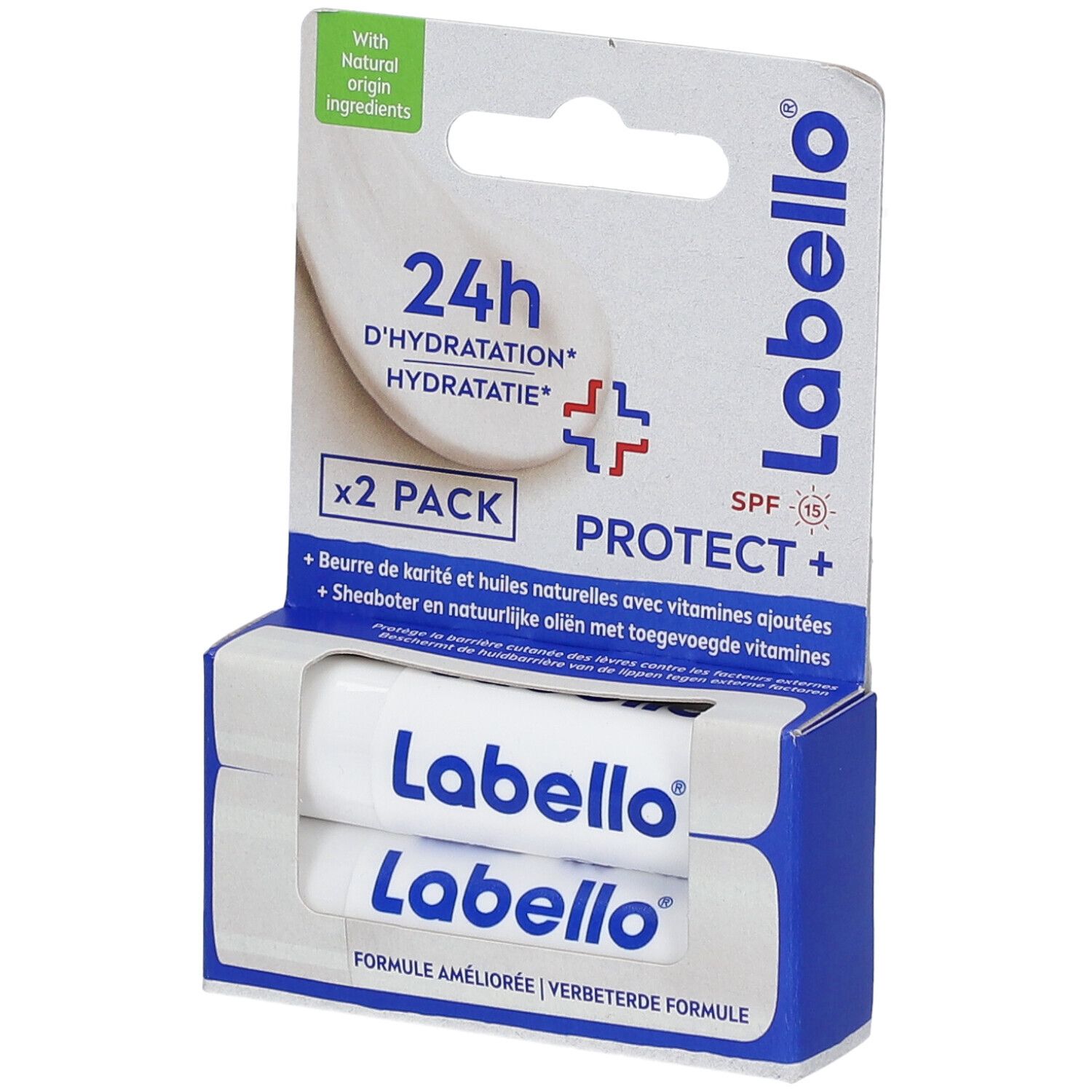 Labello® Protect+ SPF15 DUO