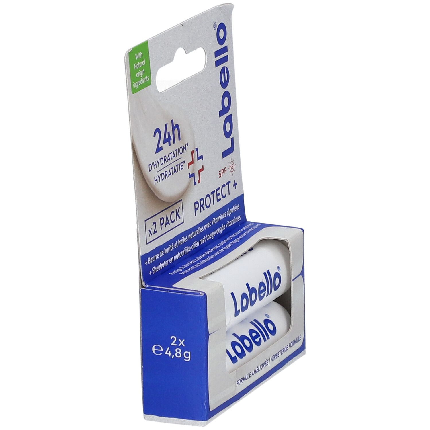 Labello® Protect+ SPF15 DUO