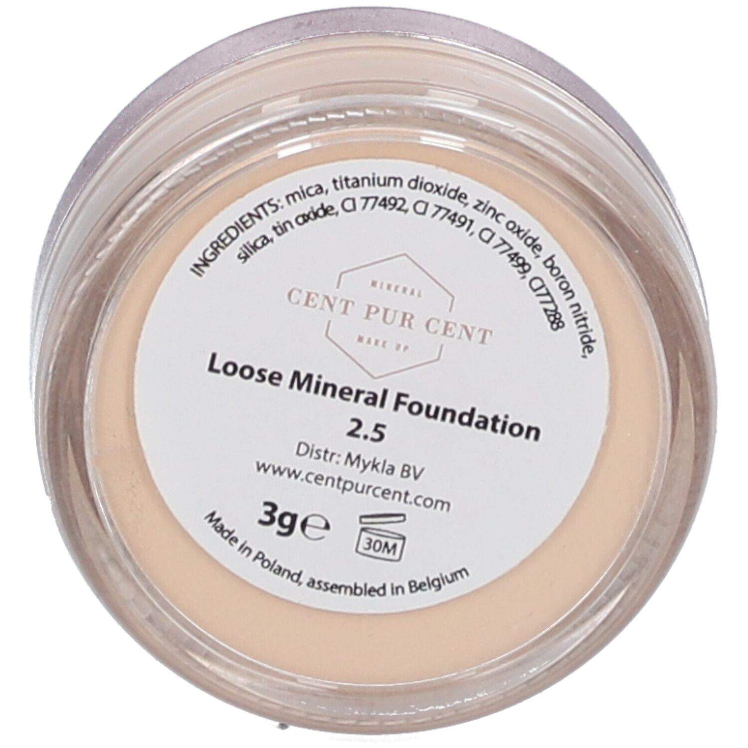 Cent Pur Cent Mini Loose Mineral Foundation 2.5