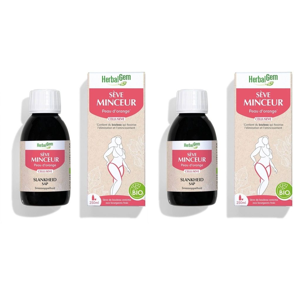 HerbalGem Celluseve Sève de Bouleau Fraîche DUO DEAL