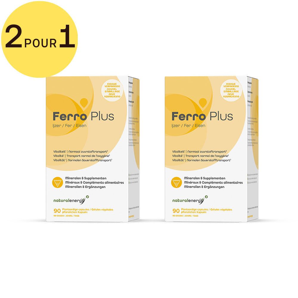 Natural Energy Ferro Plus 2 pour 1